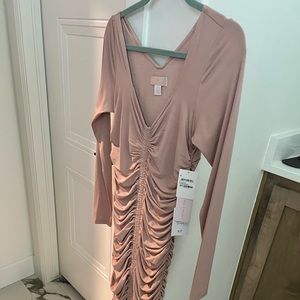 Rachel Parcell ruched midi dress size M. NWT.